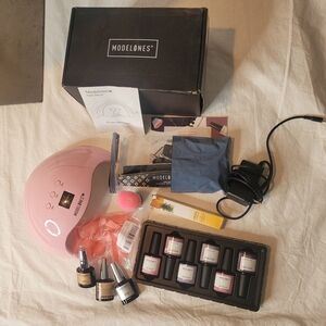 Modelones Pink Nail Kit